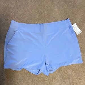 Womens athleta shorts periwinkle